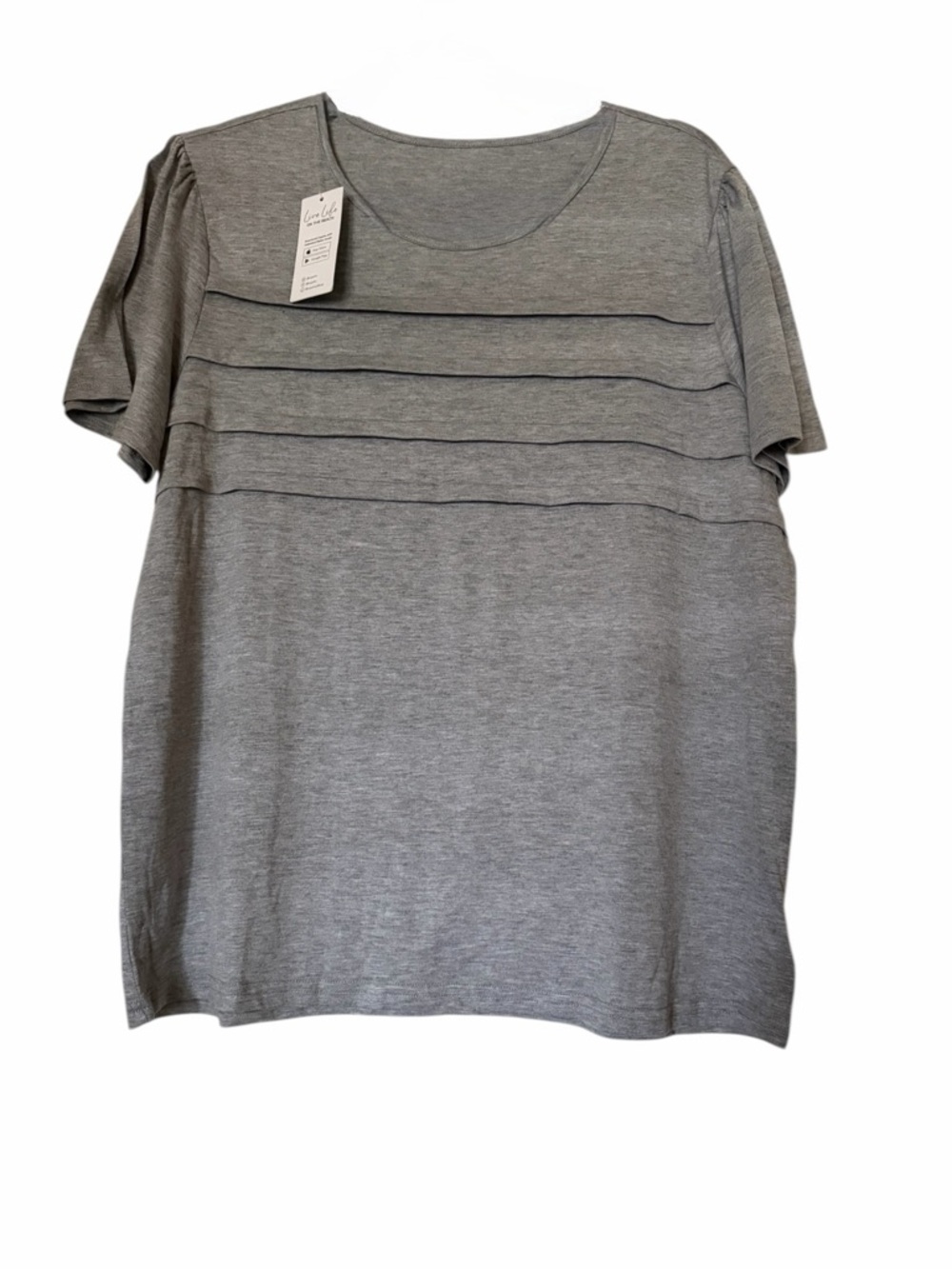 Cupshe Short Sleeve Lightweight Knit Top, Size XL